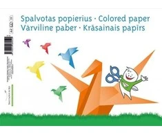 Smiltainis Popierius, spalvotas SMLT, A4, 80 g, vienpusis, 8 lapai, klijuotas