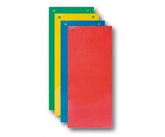 Smlt Art Skirtukai dokumentams SMLT, 11x23,5cm, kartoniniai, mėlyni (100)