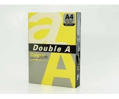 Spalvotas popierius Double A, 80g, A4, 500 lapų, Rainbow 5, 5 spalvų