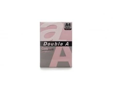 Spalvotas popierius Double A, 80g, A4, 500 lapų, Rožinė
