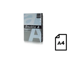 Spalvotas popierius Double A, 80g, A4, 500 lapų, Ocean