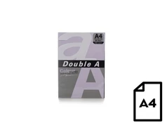 Spalvotas popierius Double A, 80g, A4, 500 lapų, Rainbow 3, 5 spalvų