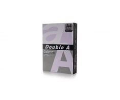 Spalvotas popierius Double A, 80g, A4, 500 lapų, Levender