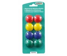 Stanger Spalvoti magnetai 8 vnt. rinkinys 73002