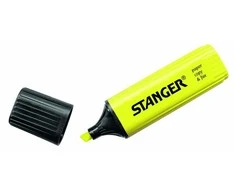 Stanger Teksto žymeklis 1-5 mm, geltonas, 1 vnt. 180001000