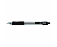 Stanger Tušinukas 1.0 Softgrip retractable, juodas, 1 vnt. 18000300039