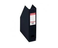 Stovas dokumentams Esselte, 7cm, juodas, PVC, sulankstomas