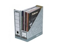 Stovas dokumentams Fellowes kartoninis, sulankstomas, 78mm, pilkas