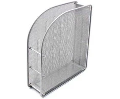 Stovas dokumentams Forpus, 7cm, sidabrinis, perforuoto metalo 1003-013