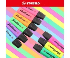 Teksto žymeklis STABILO, geltonas, 2-5 mm