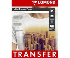 Termopernešimo popierius Lomond Thermotransfer Inkjet Paper A4, 10 lapų, šviesiems audiniams
