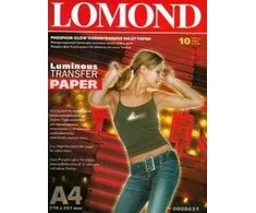 Termopernešimo popierius Lomond Thermotransfer Inkjet Paper A4, 10 lapų, Fluorescent