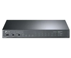 TP-Link 8-Port 10/100Mbps + 3-Port Gigabit Desktop Šakotuvas su 8-Port PoE+