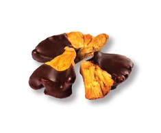 Tropicks Džiovinti ananasai su juoduoju šokoladu 100 g