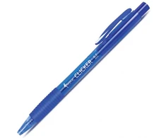 *Automatinis tušinukas Forpus Clicker, 0.7mm, mėlynos spalvos