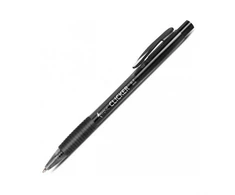 *Automatinis tušinukas Forpus Clicker, 0,7mm, juodos spalvos