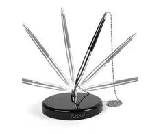 Tušinukas Table-Pen Forpus 0.7mm,juodas, su grandinėle