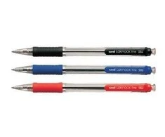 Uni Mitsubishi Pieštukas Tušinukas automatinis Uni SN-101 Laknock Fine, 0.7mm, mėlynas 1203-108