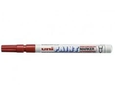 Mitsubishi Electric Uni Mitsubishi Pieštukas Žymeklis aliejinis Uni PX-21, 0.8-1.2 mm, apvali galvutė, raudonas 1214-024