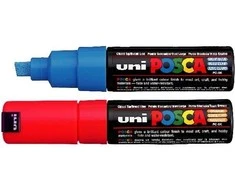 Mitsubishi Electric Uni Mitsubishi Pieštukas Žymeklis su vandens pagrindo tušu Uni Prockey PM-126, 1-5.7 mm, kirsta galvutė, žalias 1217-027