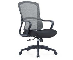 Up Up Darwin ergonominė biuro kėdė Juoda, Juodas audinys + Pilkas tinklelis