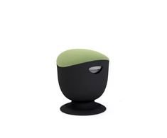 Up Up Seul ergonominė balansinė kėdė Juoda, D42 Žalias audinys
