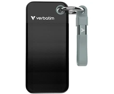 Verbatim 32190 Išorinis kietasis diskas SSD 1TB, USB-C 3.2 Gen 2, M.2, iki 1000MB/s, Juoda/Pilka