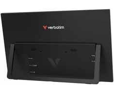Verbatim 32402 Nešiojamas monitorius LIGHT 15.6'' IPS Touch FHD 1920x1080 10ms 250cd/m2 60Hz, Juoda