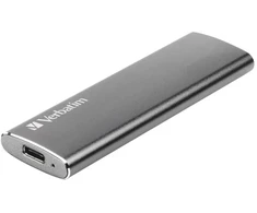 Verbatim 47444 Vx500 Išorinis kietasis diskas SSD 1TB, USB-C 3.2 Gen 2, Sidabrinis