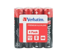 Verbatim 49500 Alkaline baterijos AAA LR03 (4 vnt pakuotėje)