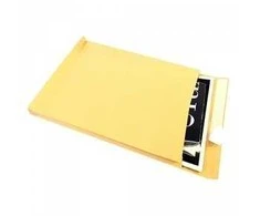 Vokas B4 250x353x40 mm, rudas 130 g., su nuplėšiam juostele, 40mm praplatėjimu 1 vnt.