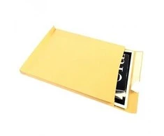 Vokas B4 250x353x40 mm, rudas 130 g., su nuplėšiam juostele, 40mm praplatėjimu 1 vnt.