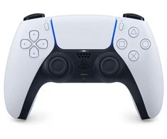 Žaidimų pultas SONY DualSense PlayStation 5, Bluetooth, baltas/juodas