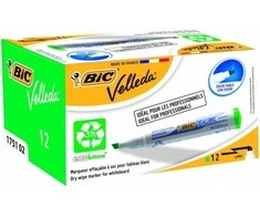 Bic Žymeklis baltai lentai Velleda, 3.7-5.5 mm, kirsta galvutė, žalias 1 vnt.