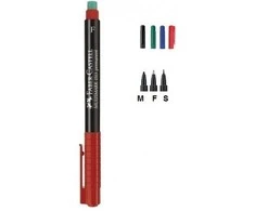 <p><strong>Žymeklis permanentinis Faber-Castell 1525 M, 1.0 mm, žalias 1213-043</strong></p>
