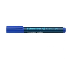 Žymeklis permanentinis Schneider Maxx 130, 1-3 mm, apvali galvutė, mėlynas 1213-020