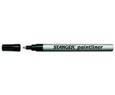 Žymeklis Stanger Paintliner Fine sidabrinis, 1-2 mm, 1vnt.