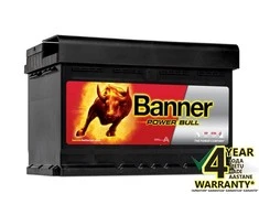 BANNER Power Bull P7209 72Ah 670A (EN) akumuliatorius