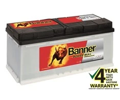 BANNER Power Bull Pro P1104 110Ah 900 (EN) akumuliatorius