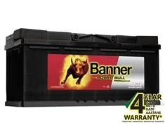 BANNER Power Bull Pro P1104 110Ah 900 (EN) akumuliatorius