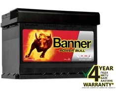 BANNER Power Bull Pro P6340 63Ah 620A (EN) akumuliatorius