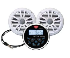 Boss Audio Systems BOSS MCKGB350W.6 Marine 240W (4 X 60W) audio komplektas (baltas)