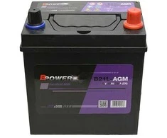 BPOWER B21L-AGM 40Ah 330A (EN) akumuliatorius