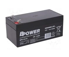BPOWER BPE3.6-12 12V 3.6Ah AGM VRLA akumuliatorius