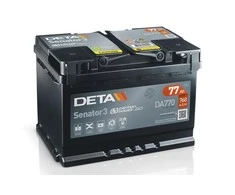 DETA DA770 77Ah akumuliatorius