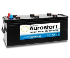 EUROSTART POWER PLUS 64520 145Ah akumuliatorius