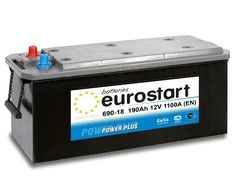 EUROSTART POWER PLUS 69018 190Ah akumuliatorius