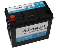 EUROSTART POWER PLUS (SMF) 54524 45Ah akumuliatorius