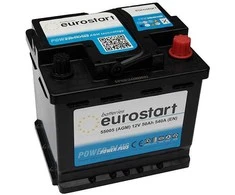 EUROSTART START STOP AGM 50Ah 540A (EN) akumuliatorius