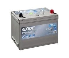 EXIDE Premium EA754 75Ah 630A (EN) 12V akumuliatorius